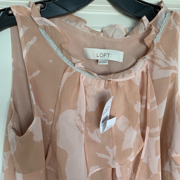 Loft Ruffle Front Shell - Picture 2 of 4